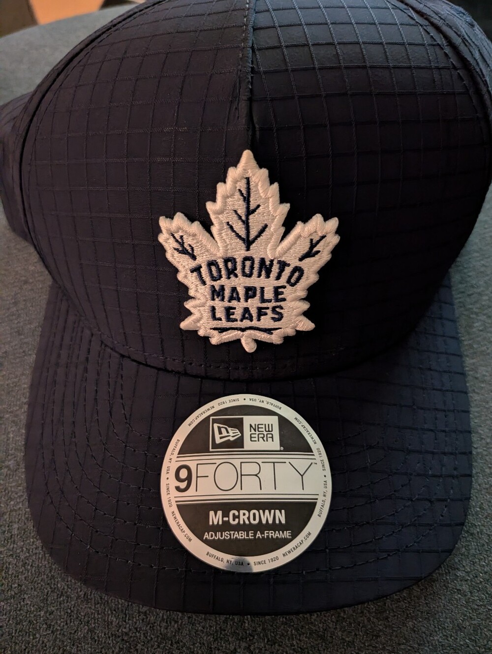 Toronto Maple Leafs 9Forty M Crown Adjustable New Era Hat
